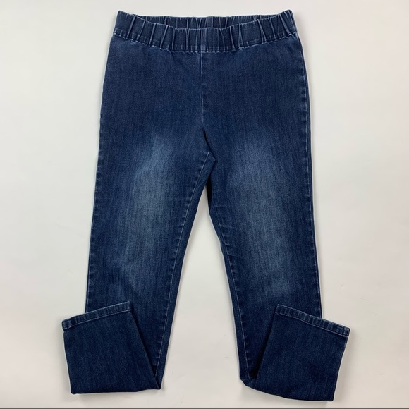 Soft Surroundings Denim - Soft Surroundings Stretch Pull On Jeans Medium